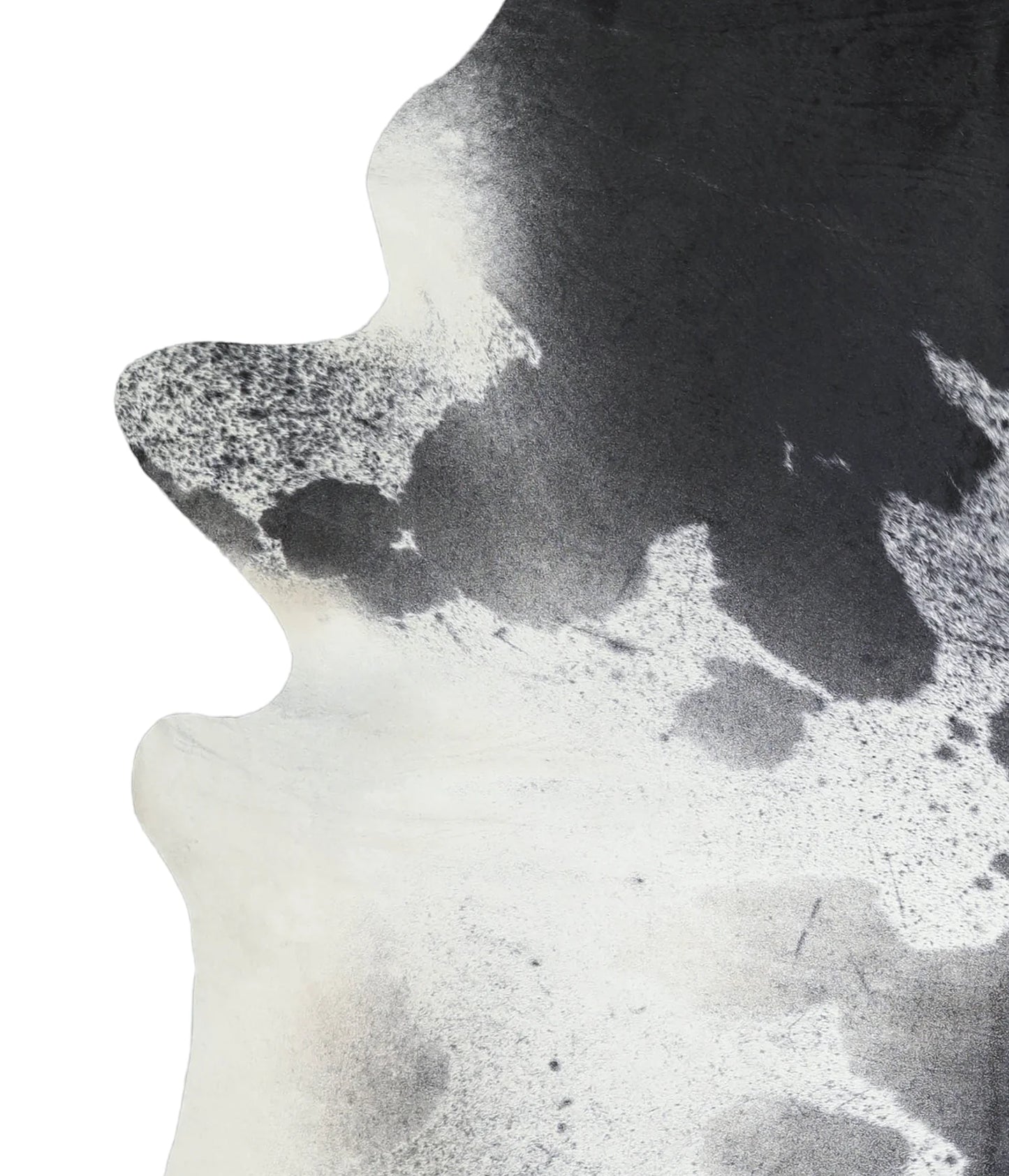 Grey with White Cowhide Rug #A501 by LGA